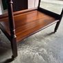 A mahogany cutlery trolley Image 3