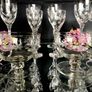 Vintage Etched Crystal  Beautiful Bundle in Mint Condition Image 2