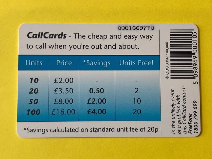 Callcard 1141 Literature (Set)