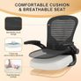 Ergonomic Office Chair, High Back Mesh Desk Chair with 330LBS Capacity and 90 Flip-up Armrests, Office Chairs for Home with Height-Adjustable Image 3
