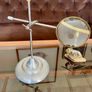 Nautical Decorative Magnifying Glass With Adjustable Stand Desktop Brass Detail Image 2
