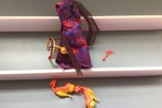 Monster High Scaris Jinafire long outfit and shoes includes post