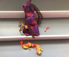 Monster High Scaris Jinafire long outfit and shoes includes post