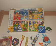 Pokemon Puzzle and Toy Bundle