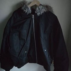 Bershka Faux Fur Hood