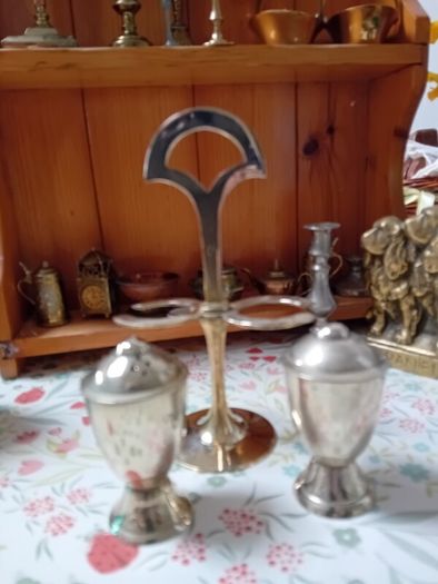Silverplated Condiment Set