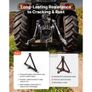 3 Point Trailer Hitch with Trailer Ball, 3 Pt Quick Hitch Attachment, Tractor Tow Drawbar Adapter, Compatible with Category 2 Tractor, Kubota, Mahindra, Ford, Yanmar, John Deere, Massey Ferguson Image 4