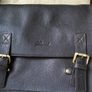 NEW leather messenger bag Image 4
