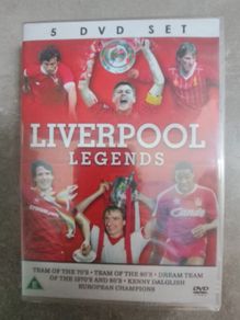 Liverpool Legends 5 DVD set ( sealed )