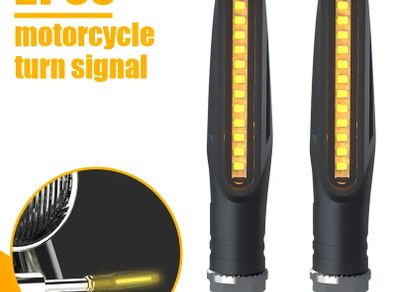 Universal Motorcycle Turn Signal Light 12V Waterproof Flasher Indicator Blinker Rear Lights Lamp