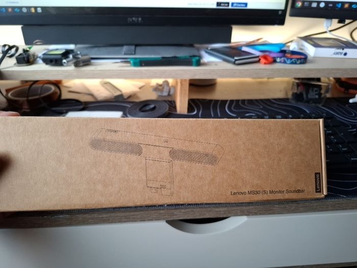 Lenovo thinvision soundbar.