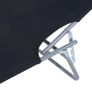 Folding Sun Lounger-Black (FREE POSTAGE) Image 9
