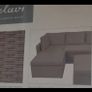 Rattan garden corner sofa Image 2