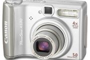 Canon PowerShot A530 Silver 5.0MP 4x Optical Zoom DIGIC II AiAF