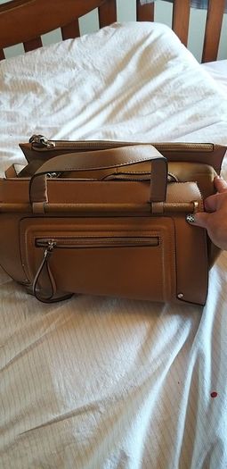 River Island Camel Bag
