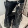 New look Black Ankle Boots Image 2