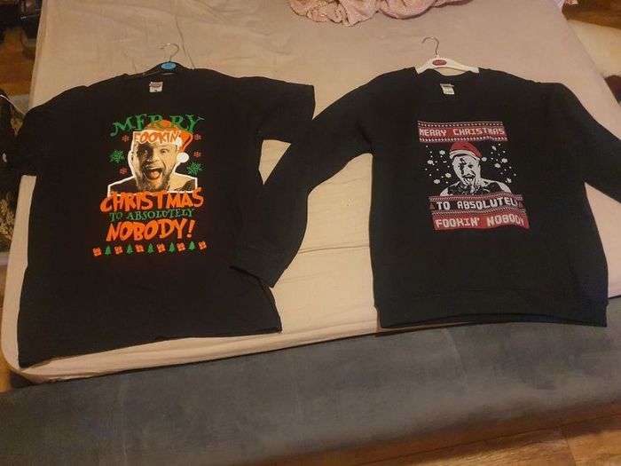 McGregor Christmas Jumper and T-Shirt