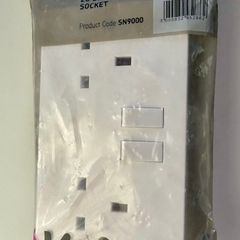 Double Socket (white)