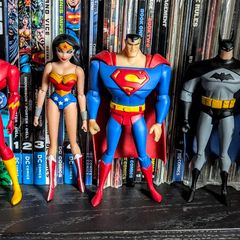 DC Direct - Justice League Animated Batman Superman Wonder Woman The Flash Series Action figures