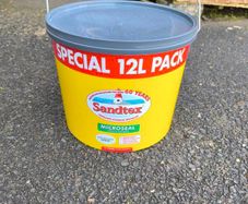 12L White Santex exterior wall Paint