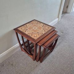 G plan Astro tiled nest of tables