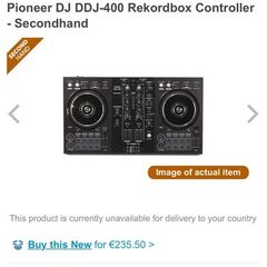 DDJ 400 DJ controller