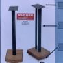 Atacama speaker stands Image 3