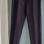 Peruzzi black viscose leggings with faux leather side stripe - Sz 10 UK - Bnwt Rrp 85 Image 3