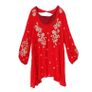 Designer Embroidered Longline Top Image 2