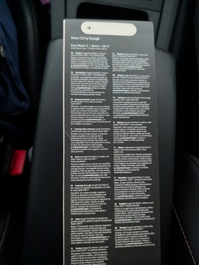 (unopened) Google Pixel Watch 3 | 45mm | Wifi