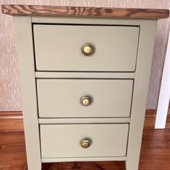 Upcycled solid wooden locker