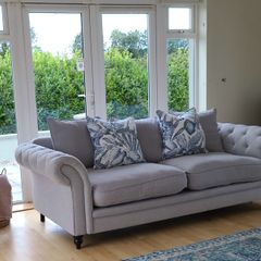 Grey sofa