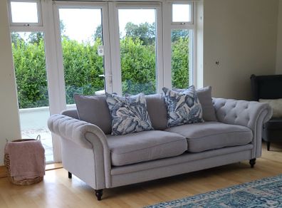 Grey sofa