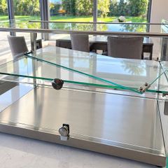 Glass Countertop Food Display