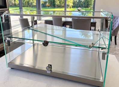 Glass Countertop Food Display