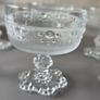Vintage Glass Dessert Dishes Image 3