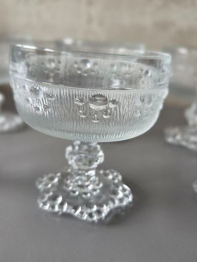 Vintage Glass Dessert Dishes