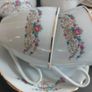 Fabulous Vintage Demi-Tasse Coffee Set for Six, Including the Coffee Pot, by Bohemia Porcelain, Made in Czechoslovakia Image 4