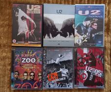 U2 Dvd Collection Bundle Classic Rock Pop Live Music Bono The Edge