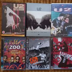 U2 Dvd Collection Bundle Classic Rock Pop Live Music Bono The Edge