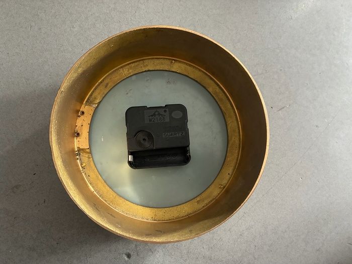 Brass ships clock.