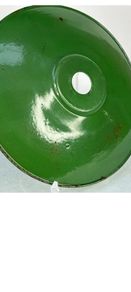enamel lampshade x2