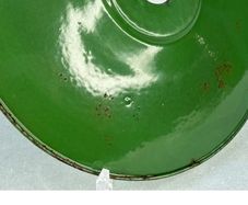 enamel lampshade x2