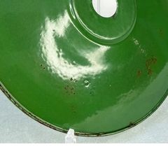 enamel lampshade x2