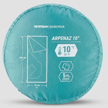 Quechua 2 Seconds Camping Tent (3 People) + 2 Quechua Camping Sleeping Bags