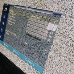 large television,is NOT a smart tv, works perfect as seen in photos,