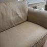 3 seater Italian leather Natuzzi sofa Image 5