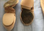 Split sole dance shoes