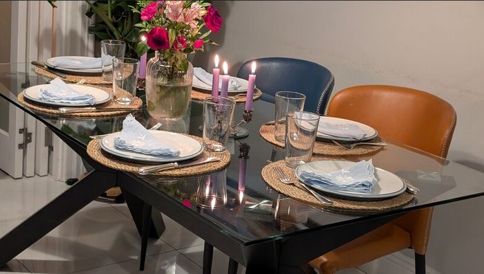 Glass Dining Table