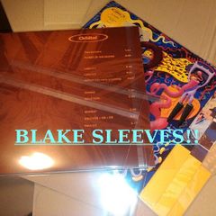 10 x BLAKE SLEEVES! 12 Inch LP Album & Single Vinyl Record Covers Crystal CLEAR plastic Outer sleeves - WITH FLAP SEAL
